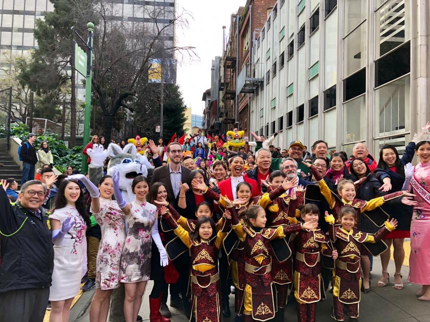 Senator Wiener at 2019 Lunar New Year