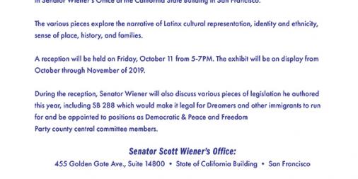 Events Senator Scott Wiener